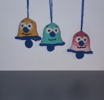 Sehr schöne Anleitung. Die Glöckchen sind schnell gehäkelt und sehen super schön aus.