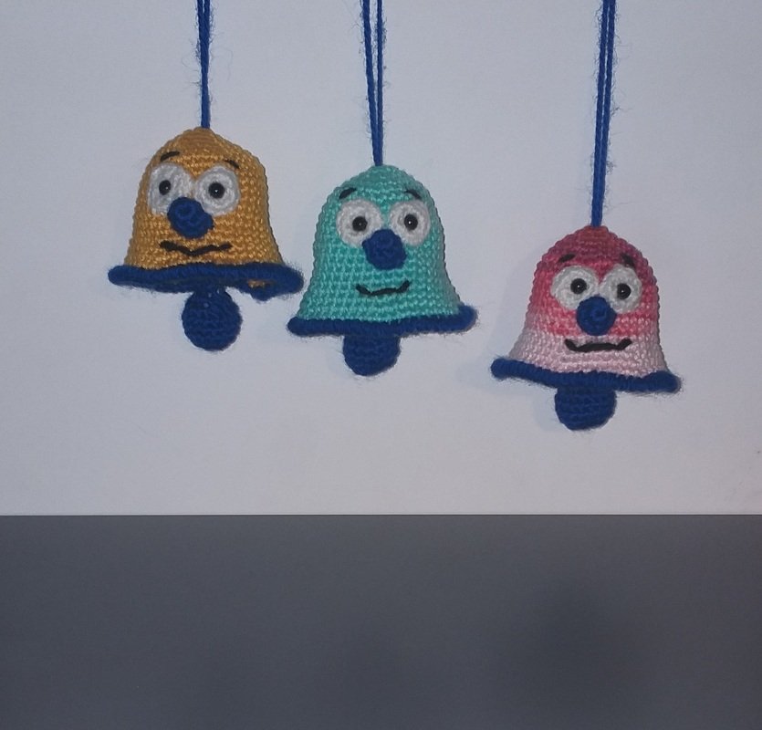 Lustige Glöckchen - Häkelanleitung