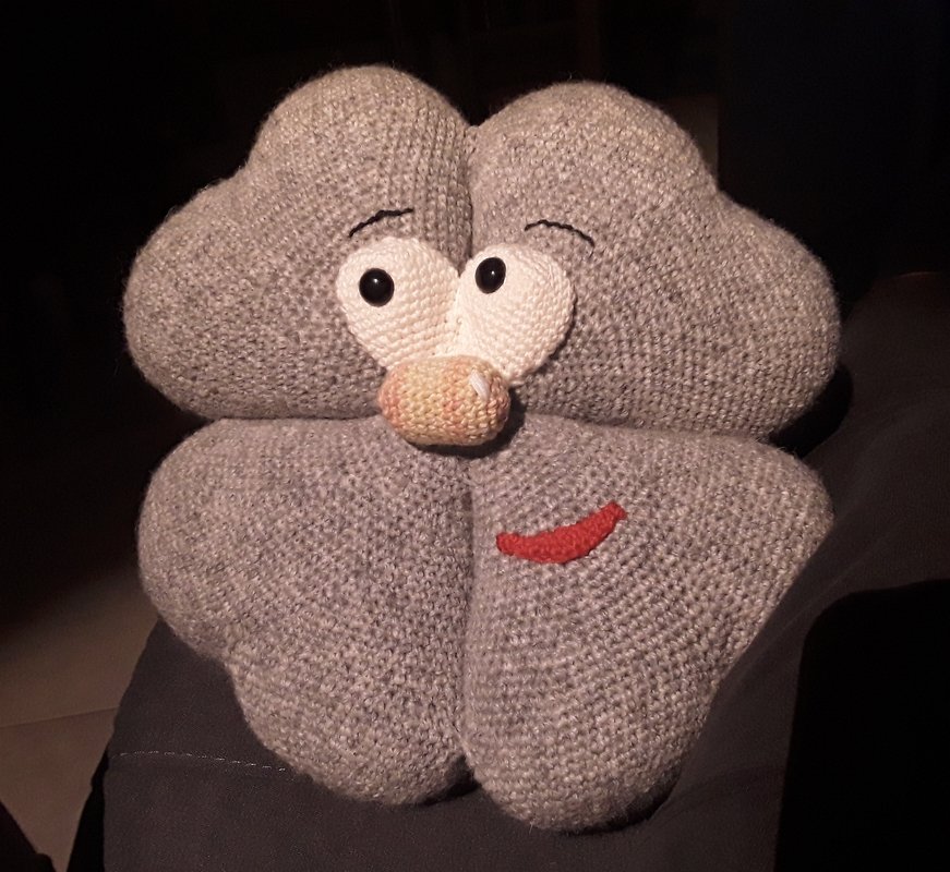 New year´s Eve Cloverleaf Pattern Amigurumi