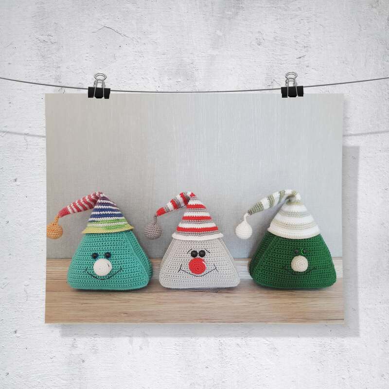 Häkelanleitung Dreieckwichtel