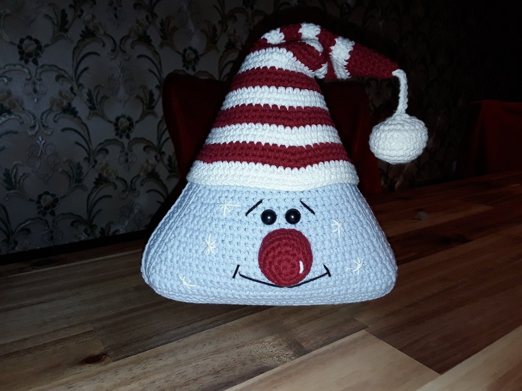 Häkelanleitung Dreieckwichtel