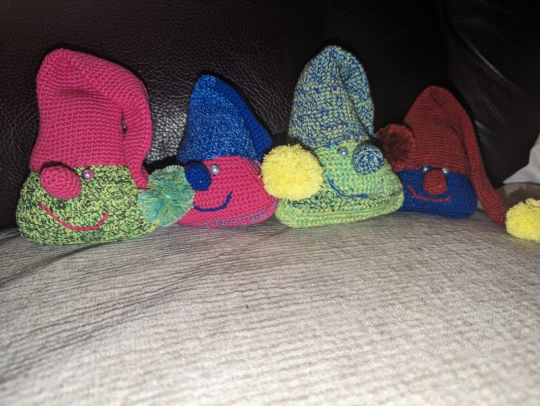 Häkelanleitung Dreieckwichtel