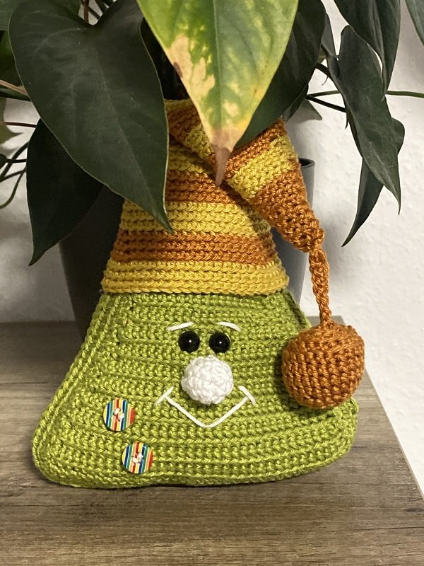 Häkelanleitung Dreieckwichtel