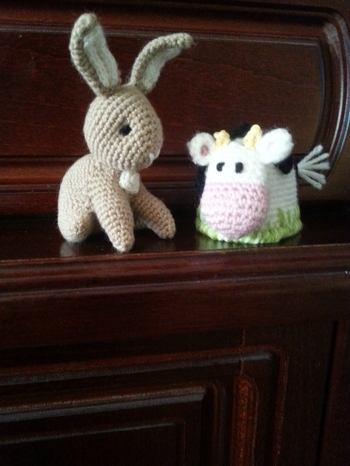 Die Kuh ist so witzig.......ist im Moment noch allein......aber es wird bestimmt noch eine Herde.