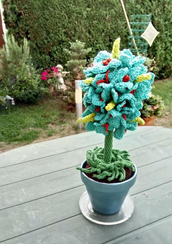 Häkelanleitung Blue Puya