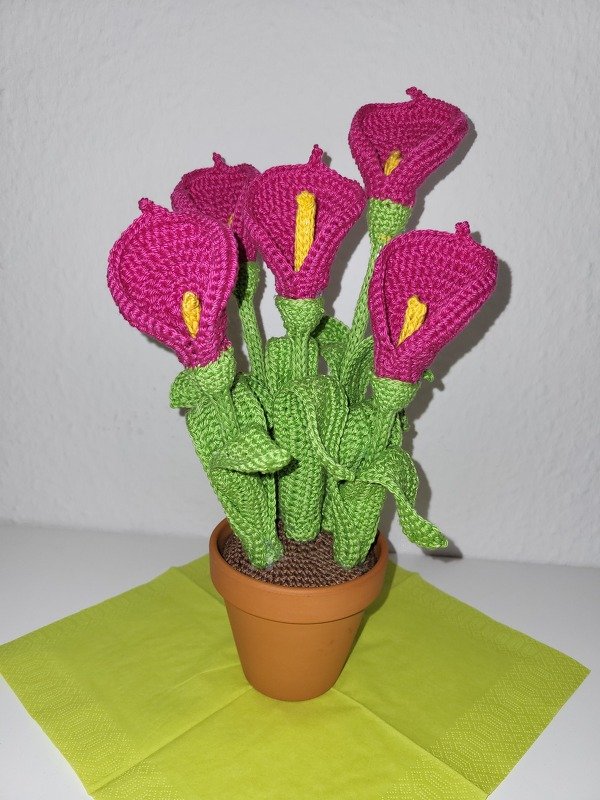 Häkelanleitung Calla