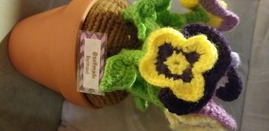 Crochet pattern Pansy