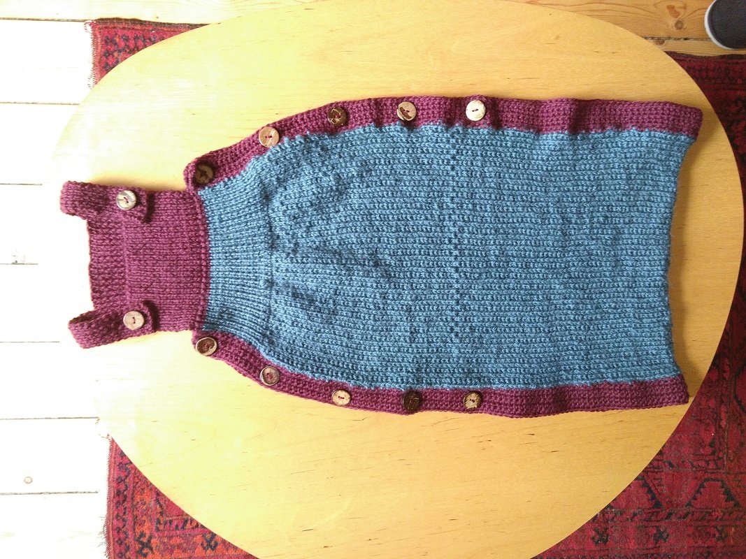 Baby-Schlafsack - Strickanleitung