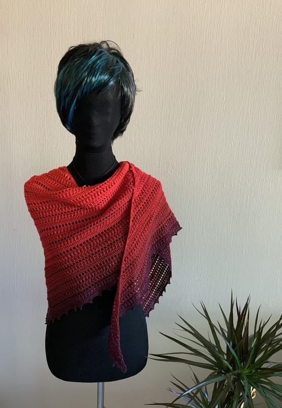 winter wings a cozy shawl