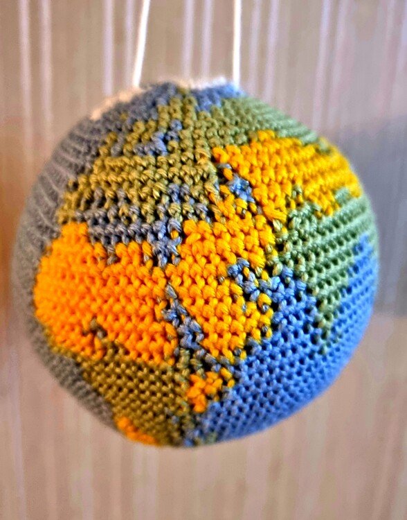 Häkelanleitung Globus