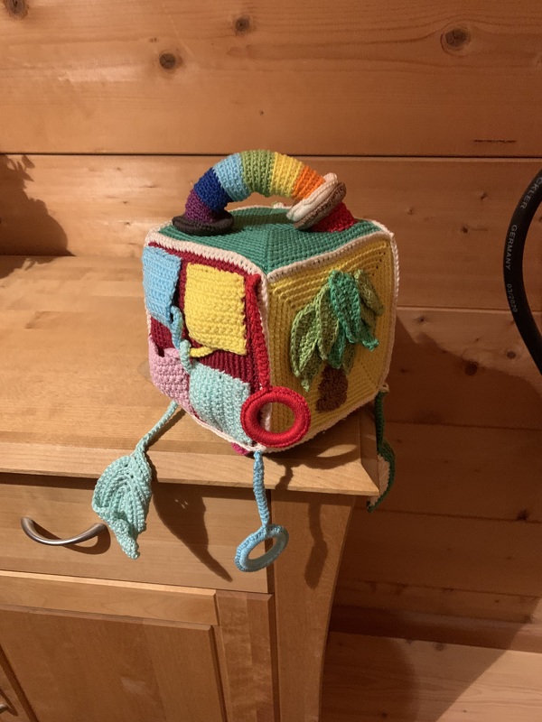 Häkelanleitung Spielwürfel