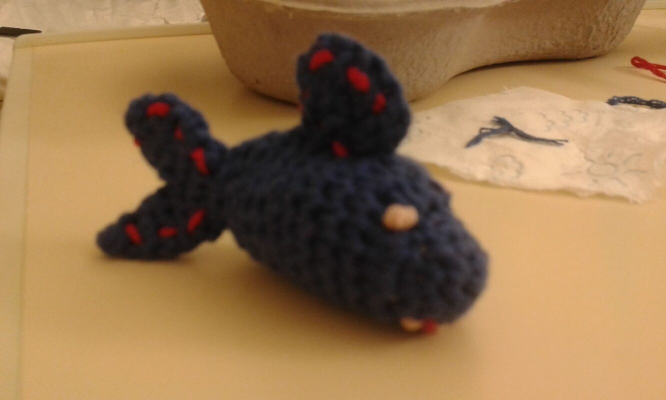 Häkelanleitung Schlüsselanhänger Delfin