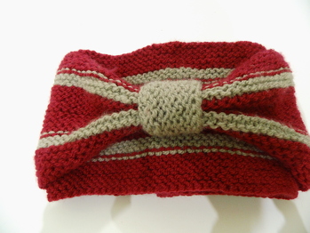 hier die gestrickte Variante ...