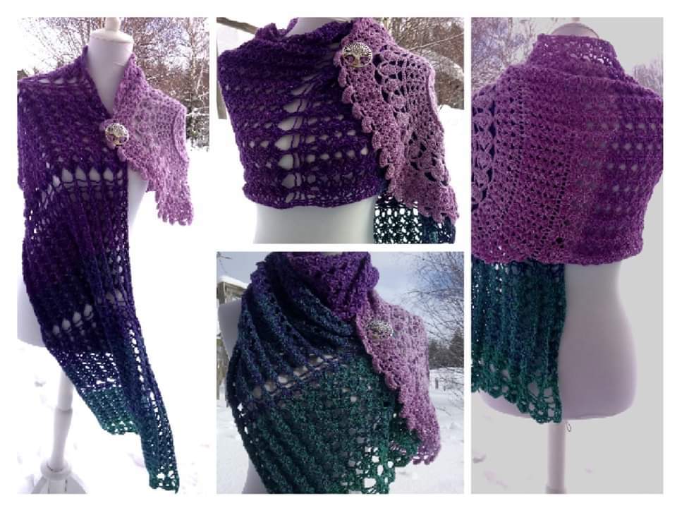 Schultertuch &quot;Blind Date&quot;