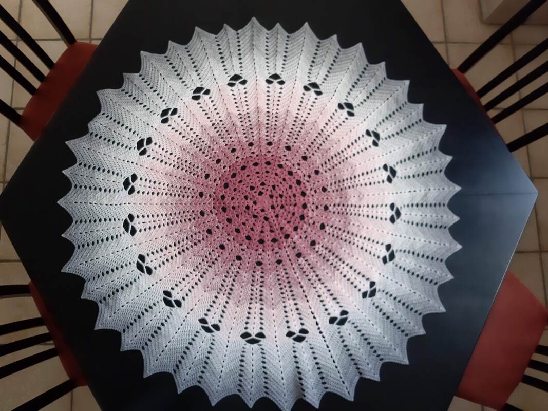 Sternchenharmonie 40 Zacken Sternchendecke