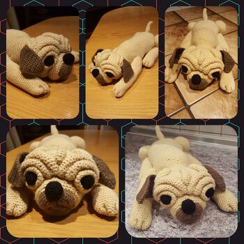 Ist er nicht süss?  Es war zwar schon viel Arbeit, hat sich aber gelohnt.