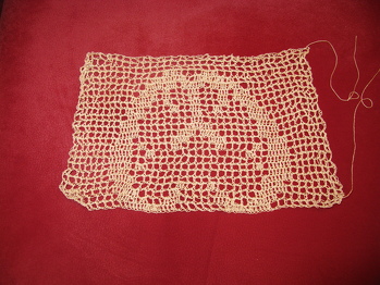 Bin noch am Häkeln, aber es macht Spaß und ich komme gut voran!