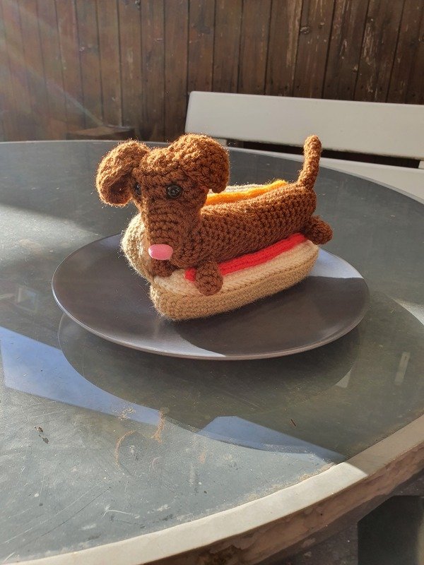 Häkelanleitung: Hot Dogs