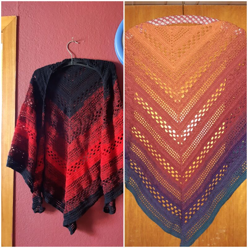 Häkelanleitung - Tuch "Windhauch"