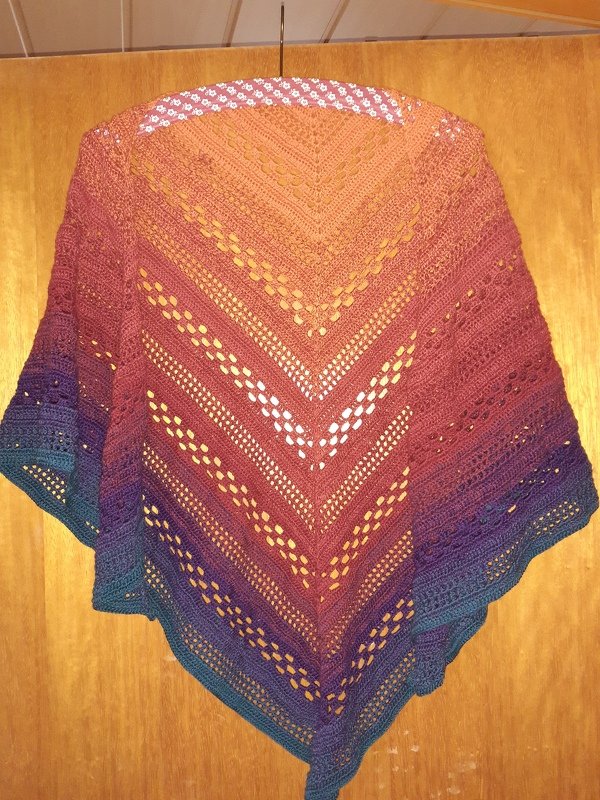 Häkelanleitung - Tuch "Windhauch"