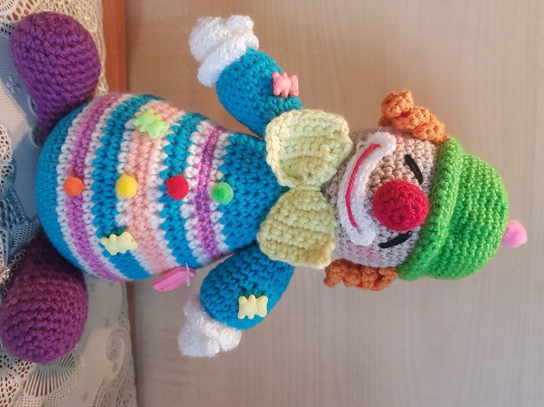 2er Set Clown Petie und sein großer Freund Pepe