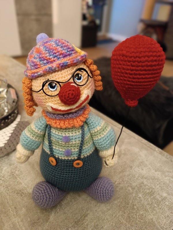 2er Set Clown Petie und sein großer Freund Pepe