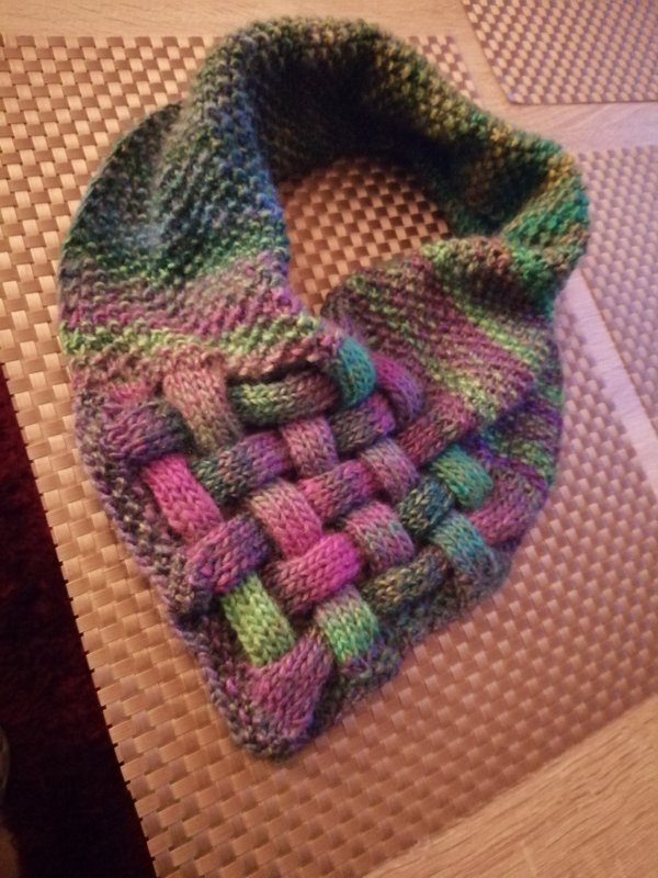 Strickanleitung - Webschal Chunky Strickschal - Loop - No.111