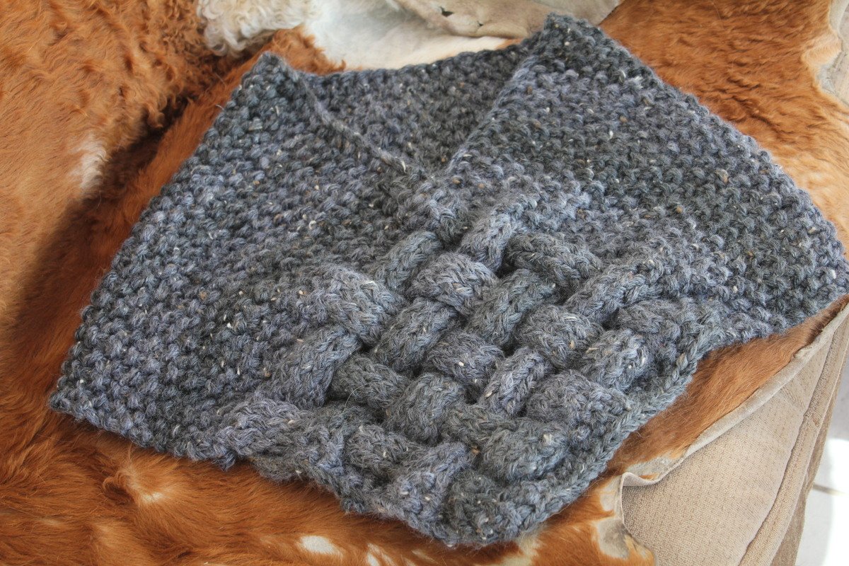 Strickanleitung - Webschal Chunky Strickschal - Loop - No.111