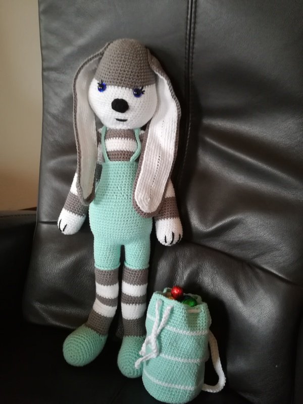 Häkelanleitung Hase