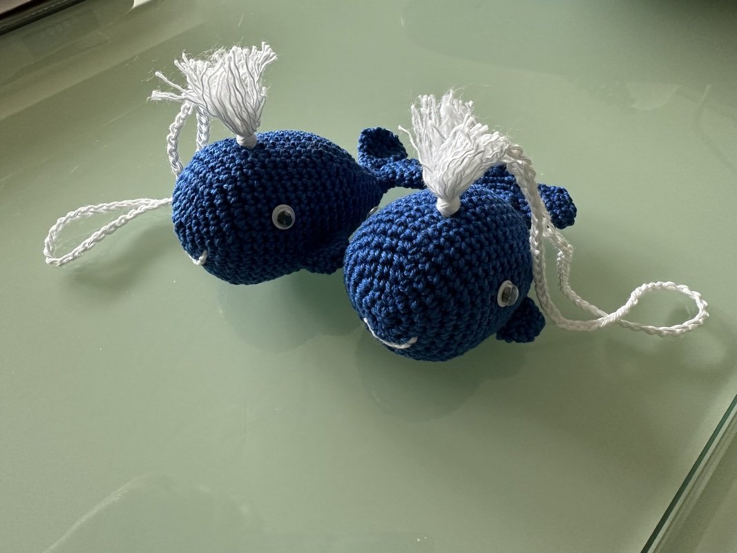 Kleiner Wal, Häkelanleitung