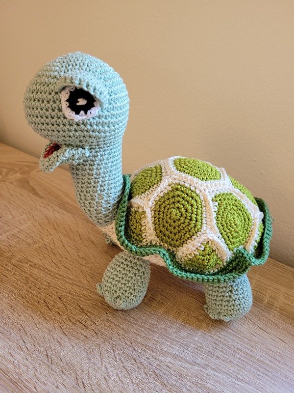 Häkelanleitung Schildkröte