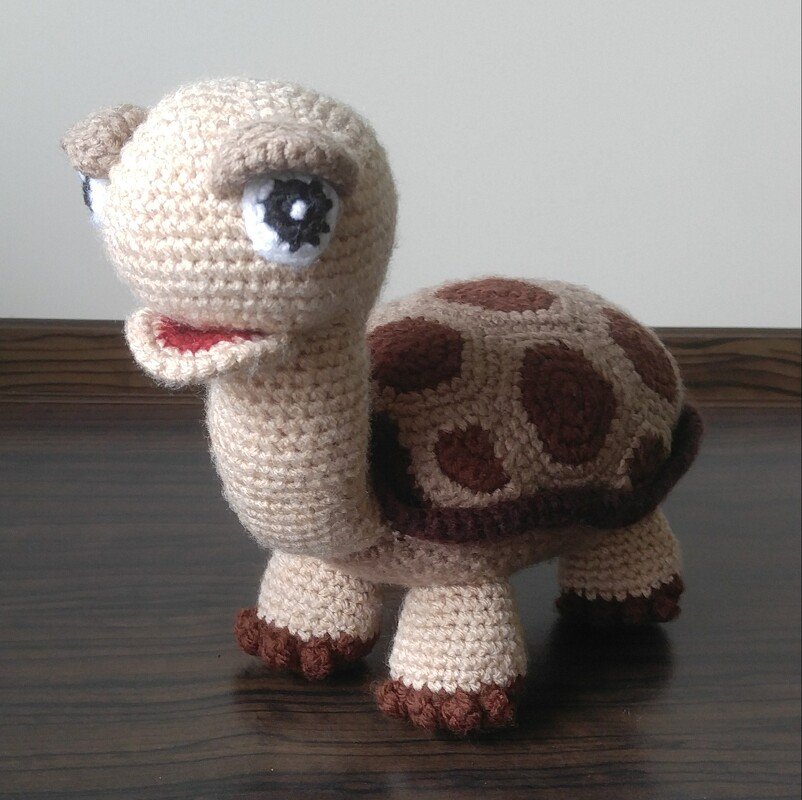 Häkelanleitung Schildkröte