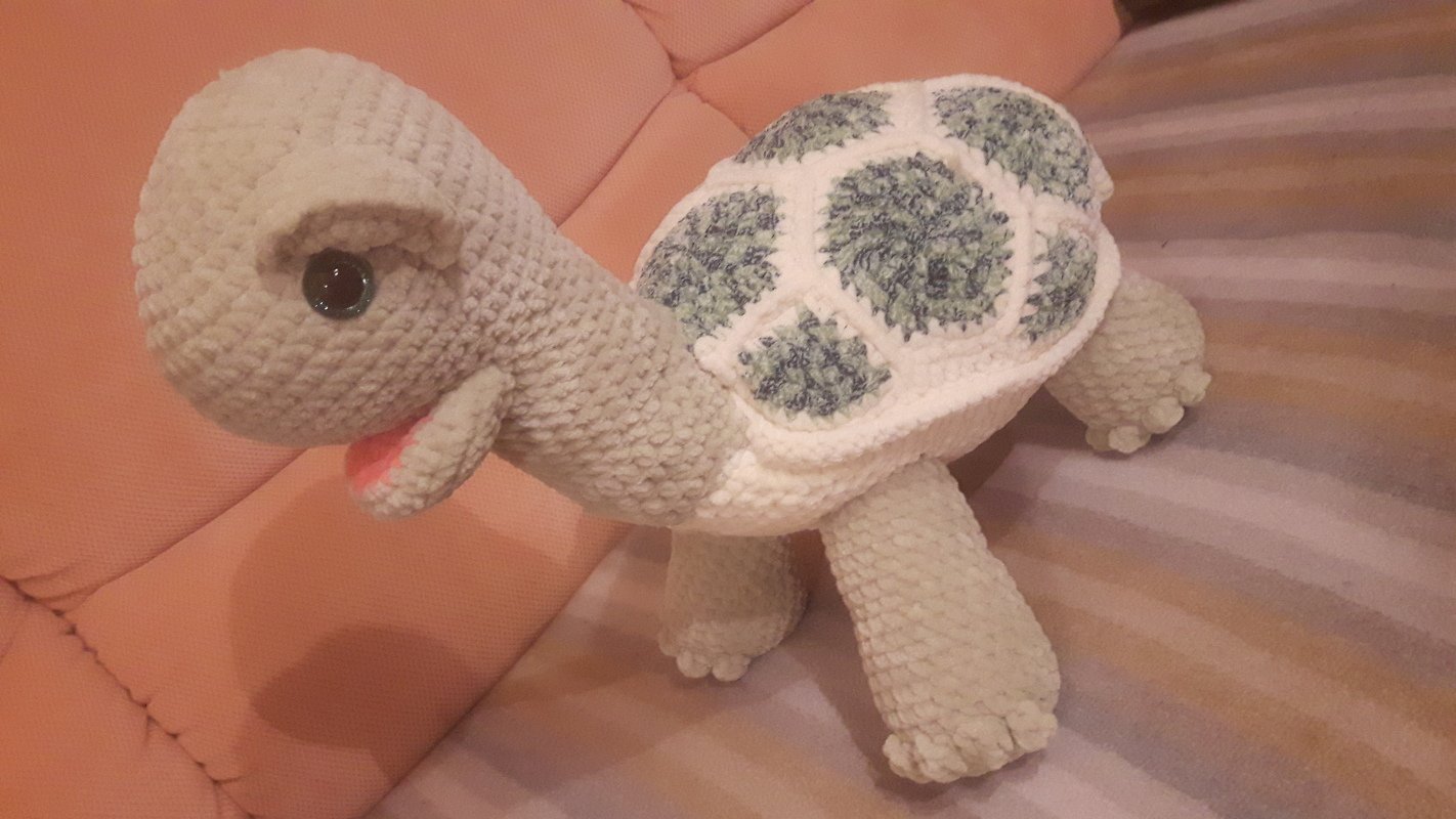 Häkelanleitung Schildkröte