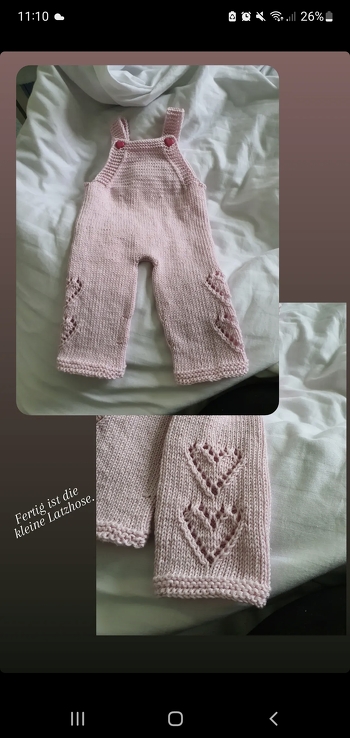 Super nach zuarbeiten ob sie passt werde ich in 3 Wochen wissen. ❤️ gestrickt mit einem  Baumwollgarn von Lana Grossa  angegebene Nadelstärke 3,5 bis 4,5  da sie aber doch recht dünn war habe ich sie mit 3,25 gestrickt.