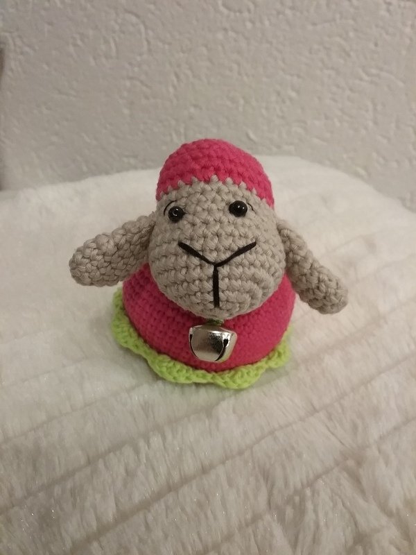 Bunte Kugelschafe, Deko oder Nadelkissen, Häkelanleitung