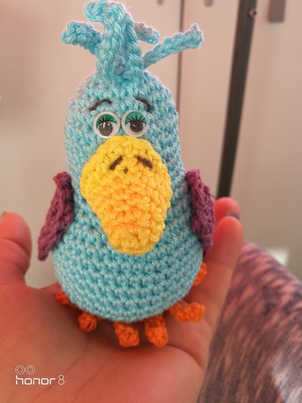 Häkelanleitung "schräge" Paradiesvögel