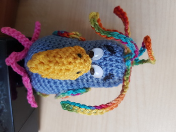 Hat alles super klasse geklappt..Anleitung Top..mein crazy Piepmatz...