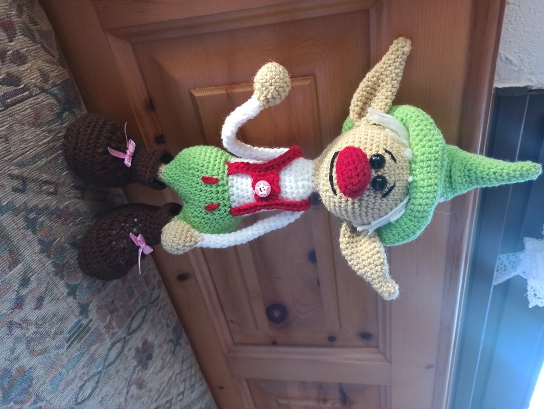 Häkelanleitung Amigurumi / Jodi der Kobold