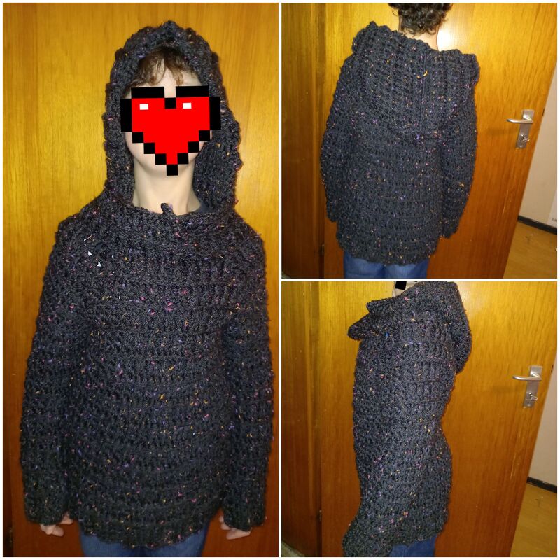 Häkelanleitung Hoodie &quot;anyone&quot;