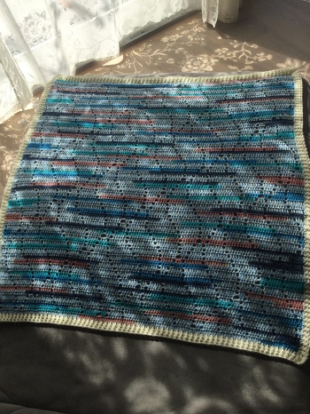 Ich finde das Muster wunderschön und habe damit schon einige Babydecken gehäkelt.