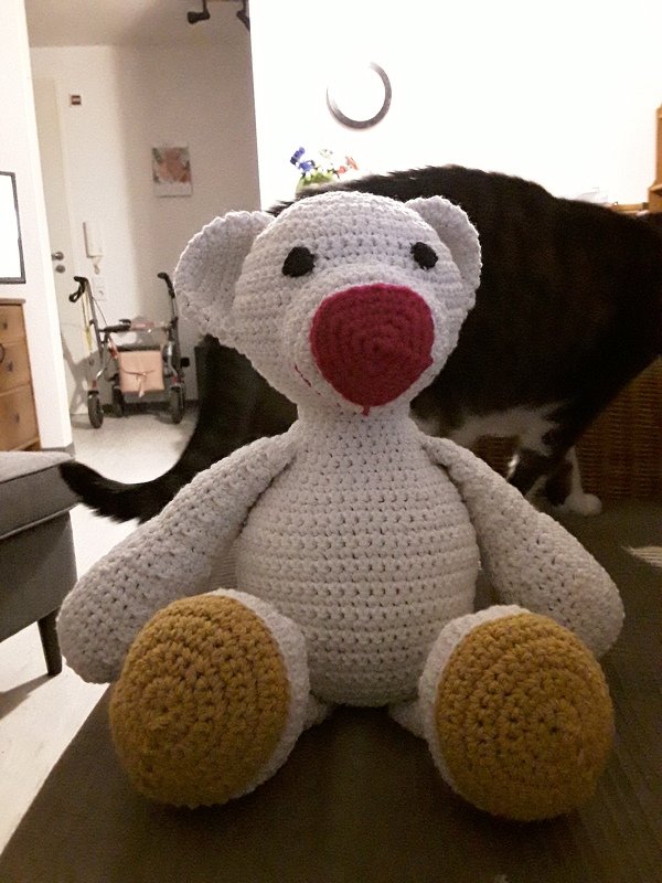 Teddy Björn - crochet pattern