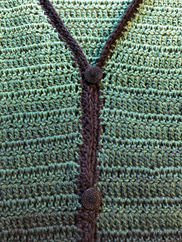 "My Bobbel Cardi"  - Häkeljacke mit perfekter Passform - Größe selbst anpassen