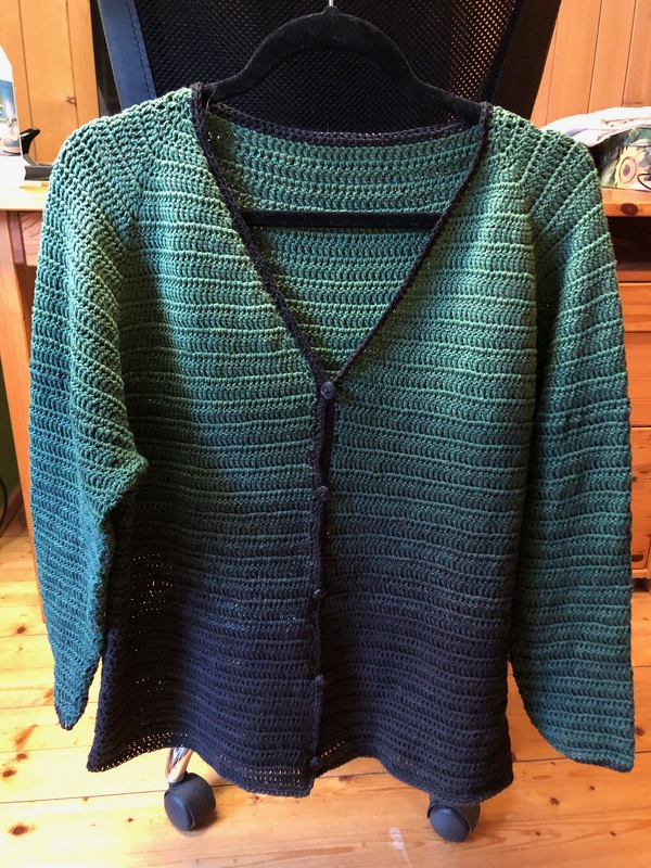 &quot;My Bobbel Cardi&quot;  - Häkeljacke mit perfekter Passform - Größe selbst anpassen