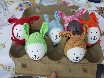 Tolle Anleitung, die Mützchen sind schnell gemacht und super angekommen :-)