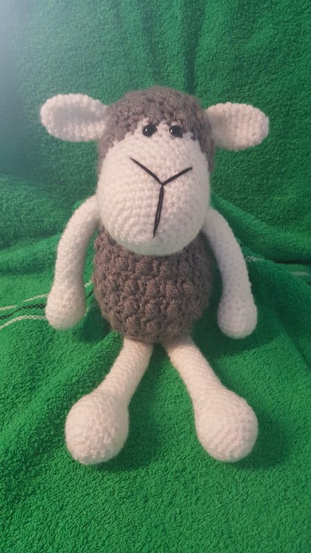 Häkelanleitung Schäfchen &quot;Kunterbunt&quot;