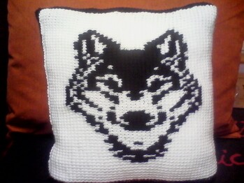 Hab ihn etwas größer gemacht als Polster! Tolle Anleitung !