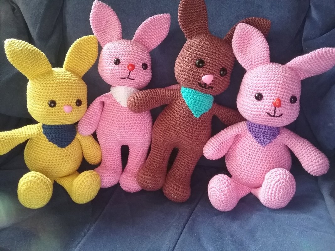 Häkelanleitung Hase Lumi