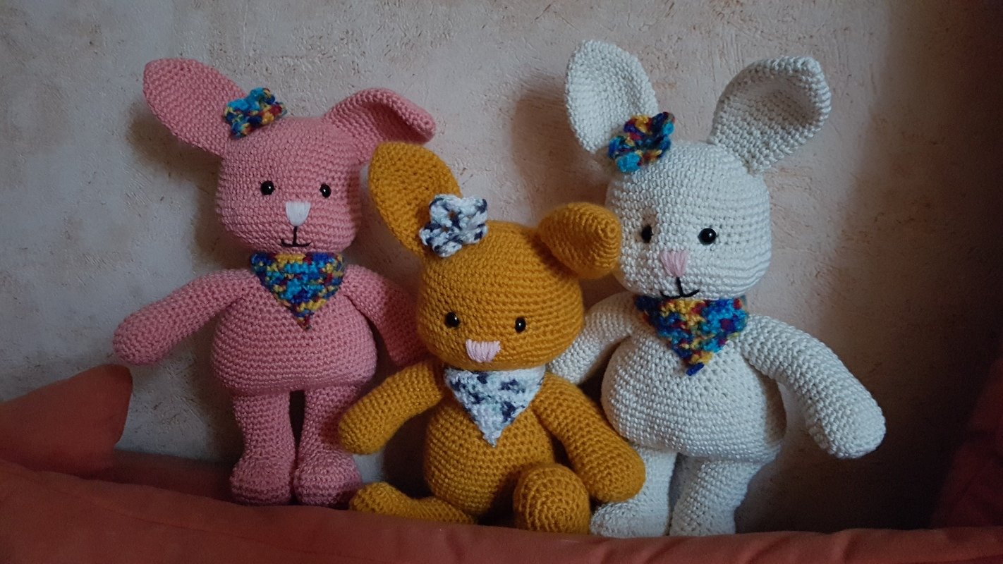 Häkelanleitung Hase Lumi