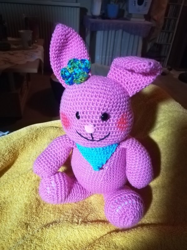 Häkelanleitung Hase Lumi