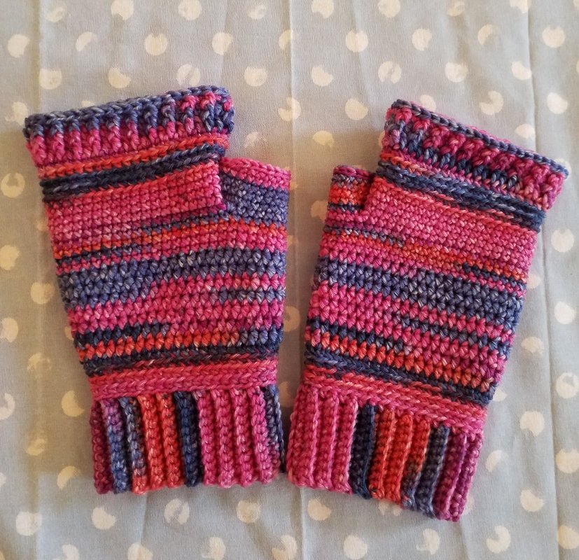 Häkelanleitung Handstulpen Mila